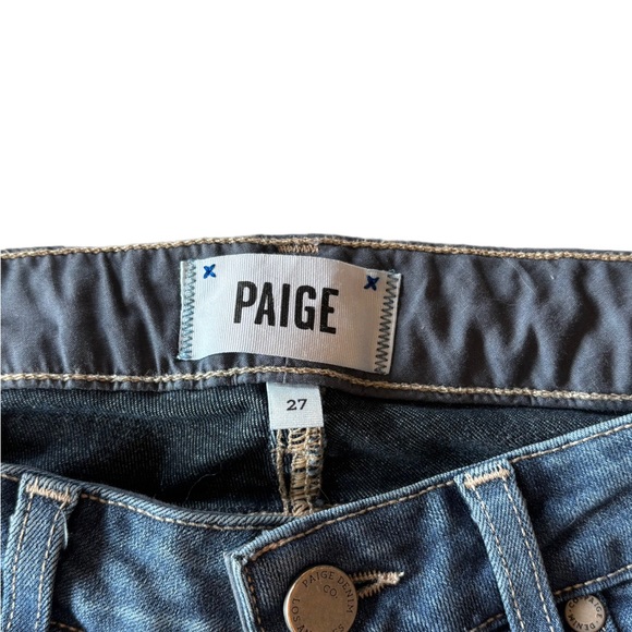 Paige Denim Skyline Skinny Jeans 27 Waist 28” - Picture 2 of 6